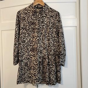 Zara Cheetah print dress.